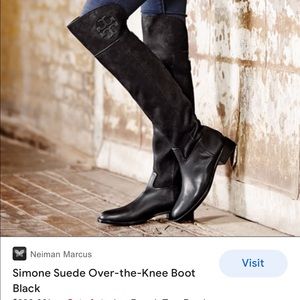 Great condition Tory Burch Simone over the knees boot